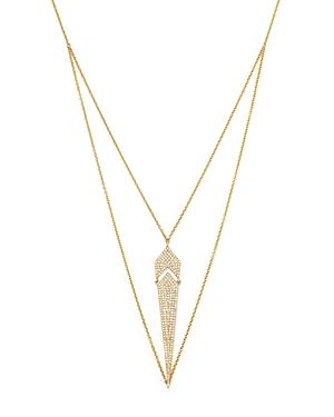 Diamond Pendant Necklace In 14k Yellow Gold, .50 Ct. T.w. - 100% Exclusive
