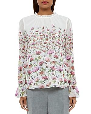 Ted Baker Luceal Floral Print Blouse