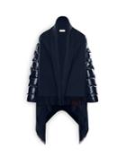 Moncler Mixed Media Down Cape