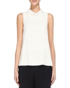 Whistles Rolled Mock Neck Top