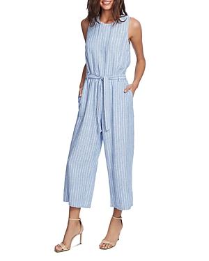 Vince Camuto Striped Belted Jumpsuit - 100% Exclusive