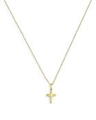 Bloomingdale's Cross Pendant Necklace In 14k Yellow Gold, 16-18 - 100% Exclusive