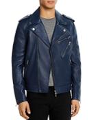 7 For All Mankind Nappa Leather Regular Fit Jacket