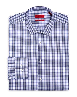 Hugo Cotton Check Slim Fit Dress Shirt