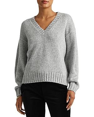 Lauren Ralph Lauren Long Sleeve V-neck Sweater