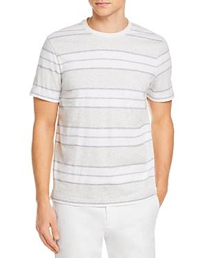 Michael Kors Color Block Striped Logo Tee