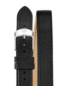 Michele Double Wrap Leather Watch Strap, 16-18mm