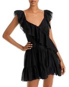 Cinq A Sept Winifred Asymmetric Mini Dress