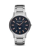 Emporio Armani Stainless Steel Dress Watch, 43mm