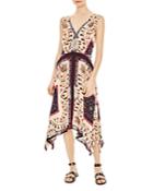 Sandro Lee Tapestry-inspired Mixed-print Dress