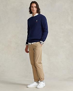 Polo Ralph Lauren Cotton Embroidered Logo Regular Fit Crewneck Sweater