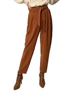 Pinko Raphaela Pleated Draped Trousers