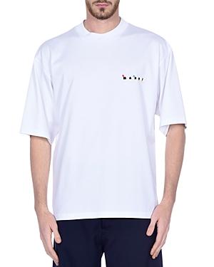 Marni Oversized Spray Logo Tee