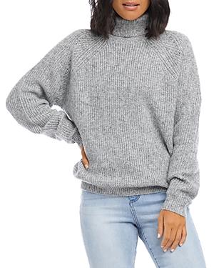 Karen Kane Metallic Turtleneck Sweater