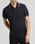Fred Perry Tipped Logo Regular Fit Polo Shirt