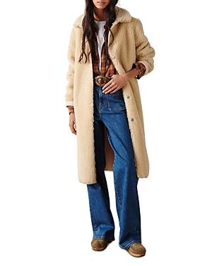 Ba & Sh Olivia Faux Shearling Coat