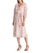 Lauren Ralph Lauren Floral Print Ruffle Dress
