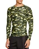 Hpe Combat Camouflage-print Compression Top