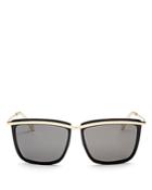 Celine Men's Top Bar Square Sunglasses, 59mm