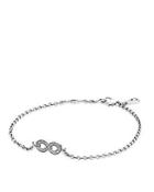Pandora Bracelet - Sterling Silver & Cubic Zirconia Symbol Of Infinity