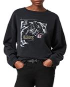 Allsaints Panthera Iona Graphic Sweatshirt