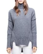 Zadig & Voltaire Alma Deluxe Cashmere Turtleneck Sweater