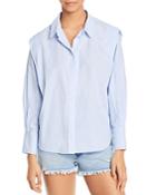 Sundays Zuri Pinstriped Button Down Shirt