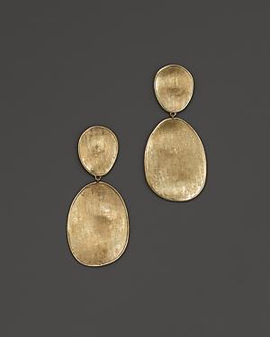 Marco Bicego 18k Yellow Gold Lunaria Two Tiered Drop Earrings