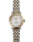 Shinola The Runwell Two Tone Mother Of Pearl Dial Watch, 36mm