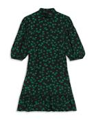 The Koopled Naive Flowers Print Dress
