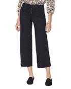 Nydj Teresa Wide Leg Ankle Jeans In Black