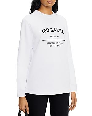 Ted Baker Slogan Boyfriend Sweatshirt