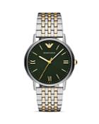 Emporio Armani Stainless Steel Two-tone Watch, 41mm