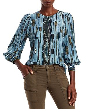 Kobi Halperin Stella Printed Silk Blouse