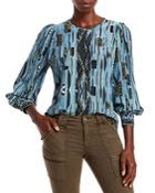 Kobi Halperin Stella Printed Silk Blouse