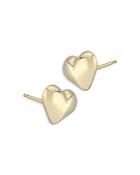 Bloomingdale's Large Puffed Heart Studs In 14k Yellow Gold - 100% Exclusive