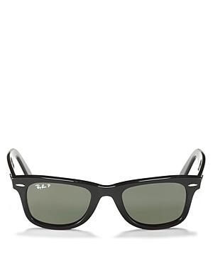 Ray-ban Unisex Polarized Wayfarer Sunglasses, 50mm