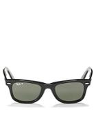 Ray-ban Unisex Polarized Wayfarer Sunglasses, 50mm