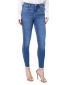 Liverpool Abby Skinny Jeans In Laine Navy