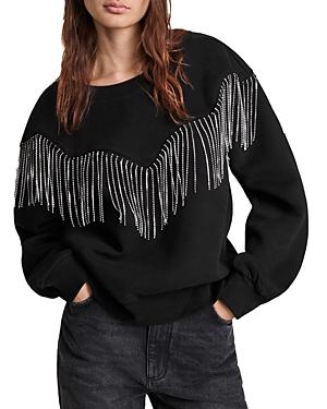 Allsaints Jaine Tassel Sweatshirt