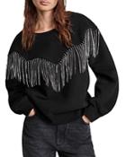 Allsaints Jaine Tassel Sweatshirt
