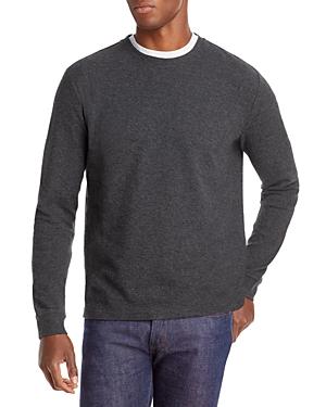 The Men's Store At Bloomingdale's Ribbed Crewneck Jacquard Long Sleeve Tee - 100% Exclusive