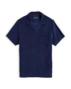 Vineyard Vines Cotton Blend Terry Classic Fit Pocket Polo Shirt