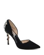 Badgley Mischka Women's Vogue Pointed Toe Satin High-heel Pumps