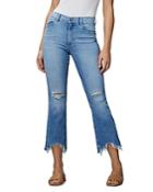Dl1961 Bridget Boot High Rise Instasculpt Jeans In Droplet Distressed