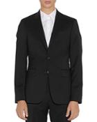 Sandro Formal Wool Black Suit Jacket
