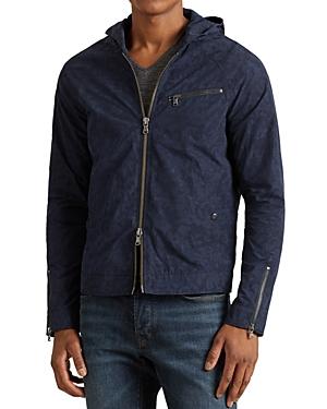 John Varvatos Star Usa Hooded Zip Front Jacket