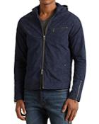 John Varvatos Star Usa Hooded Zip Front Jacket
