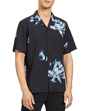 Theory Noll Iris Print Camp Shirt