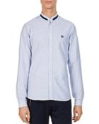 The Kooples Striped Oxford Slim Fit Button-down Shirt
